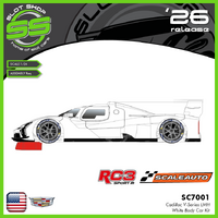Scaleauto SCB20M01 Cadillac V-Series LMH - White Racing Kit