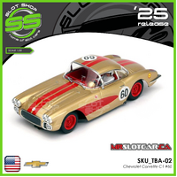 MR Slotcar SKU_TBA-02 Chevrolet Corvette C1 #60