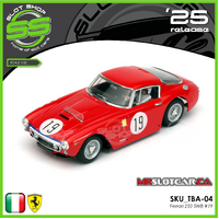 MR Slotcar SKU_TBA-04 Ferrari 250 SWB #19