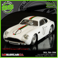 MR Slotcar SKU_TBA-DB4 Aston Martin DB4 GT Zagato #1 - Essex Racing – 24Hrs of Le Mans ‘61