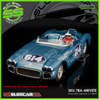 MR Slotcar SKU_TBA-MRVETTE Chevrolet Corvette C1 #614