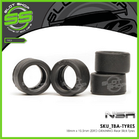 NSR SKU_TBA-TYRES 18mm x 10.5mm ZERO GRAINING Rear Slick Tyres