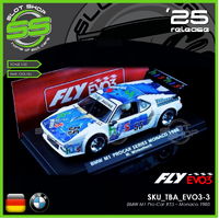 Fly SKU_TBA_EVO-3 BMW M1 Pro-Car #55 - Monaco 1980