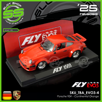 Fly SKU_TBA_EVO3-4 Porsche 934 - Continental Orange