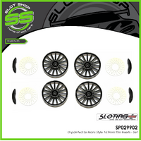 Sloting Plus SP032021 18.5mm x 10.5mm Rear Rubber Tyres - Set