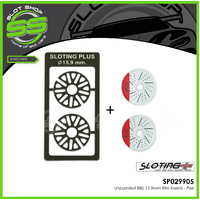Sloting Plus SP029905 Unpainted BBS 15.9mm Rim Inserts - Pair