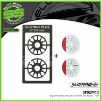Sloting Plus SP029913 Unpainted Montecarlo 15.9mm Rim Inserts - Pair
