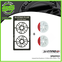Sloting Plus SP029921 Unpainted Daytona 15.9mm Rim Inserts - Pair