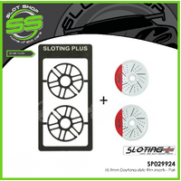 Sloting Plus SP029924 16.9mm Daytona-style Rim Inserts - Pair