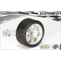 Sloting Plus SP031570 Zero Grip Front Tyres (17.5 x 8.5mm)