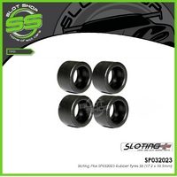 Sloting Plus SP032023 Rubber Tyres S6 (17.2 x 10.5mm)