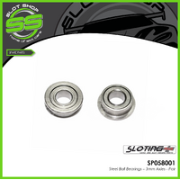 Sloting Plus SP058001 Steel Ball Bearings - 3mm Axles - Pair