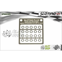 Sloting Plus SP062101 Spacers for 3/32 Axle (0.10mm)