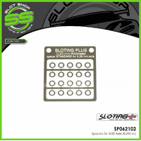 Sloting Plus SP062102 Spacers for 3/32 Axle (0.20mm)