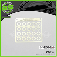 Sloting Plus SP069101 Spacers for 1/24 Guide (0.10mm)