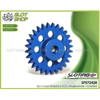Sloting Plus SP072428 Anglewinder Spur Gear 28 teeth x 16.0 – Inverted