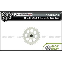 Sloting Plus SP074431 31 Tooth SIDEWINDER Axle Gear 16.8mm