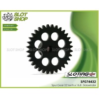Sloting Plus SP074432 Sidewinder Spur Gear 32 Tooth x 16.8mm