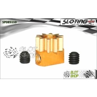 Sloting Plus SP085110 Adjustable Brass Pinion - 10 Tooth (6.5 mm)