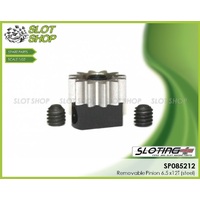 Sloting Plus SP085212 Adjustable Steel Pinion - 6.5 x 12 Tooth