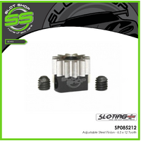 Sloting Plus SP085212 Adjustable Steel Pinion - 6.5 x 12 Tooth
