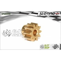 Sloting Plus SP089990 Brass Pinion - 10 Tooth (6.5 mm)
