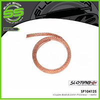 Sloting Plus SP104125 Copper Braid (0.25mm Thickness) - 1 Metre