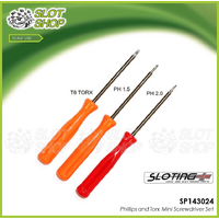 Sloting Plus SP143024 Phillips and Torx Mini Screwdriver Set