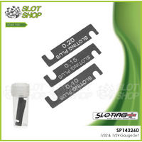 Sloting Plus SP143260 Gauge Set for 1/32 & 1/24 axles