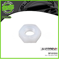 Sloting Plus SP151315 M2 Nylon Nut - Flat