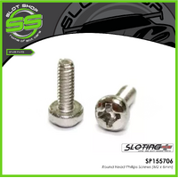 Sloting Plus SP153706 Round Head Phillips Screws (M2 x 6mm)