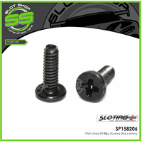 Sloting Plus SP158206 Flat Head Phillips Screws (M2 x 6mm)