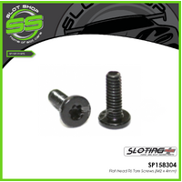 Sloting Plus SP158304 Flat Head T6 Torx Screws (M2 x 4mm)