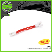 Slot.it SP46 Cable twist with connectors for Carrera (x3)