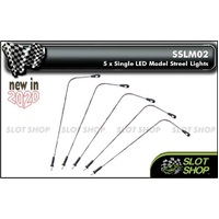 SSLM02 LED Model Street Lights (x5)