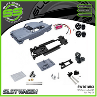 Slotwagen SW1018 Plymouth '57 #43 – Full Pro Kit