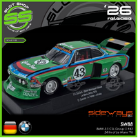 Sideways SW88 BMW E9 3.5 CSL #43 - Group 5 - 24Hrs of Le Mans '76