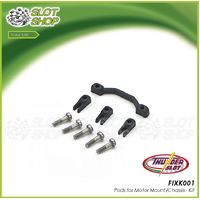 Thunderslot FIXK001 Pods for Motor Mount/Chassis - Kit 