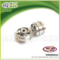 Thunderslot RMR002AL Aluminium Rear Wheels 14.9 x 10mm