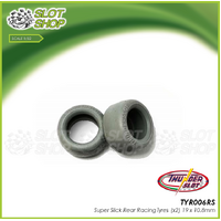 Thunderslot TYR006RS Super Slick Rear Racing Tyres 19x10.8mm