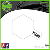 Tamiya TS80 Flat Clear Spray Can (100mL)