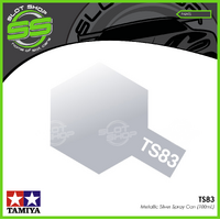 Tamiya TS83 Metallic Silver Spray Can (100mL)