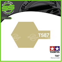 Tamiya TS87 Titanium Gold Paint - Spray Can (100mL)