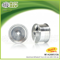 Slot.it W14209515A Aluminium Hubs 14.2 x 9.5 x 1.5mm (WH1190-AL)