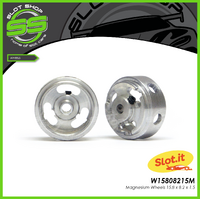 Slot.it W15808215M Magnesium Wheels 15.8 x 8.2 x 1.5 