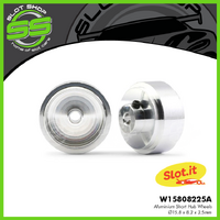 Slot.it W15808225A 15.8 x 8.2, 1.4gr Aluminium Wheels