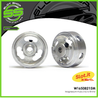 Slot.it W16508215M Magnesium Hubs (16.5 x 8mm)