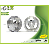Slot.it W17309715M Magnesium Hubs (17.3 x 9.75mm)